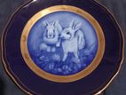 Antique Feng Shui 18 carats Gold Plated Limited Edition Zodiac Plate