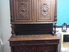 Antique Mini Bar & Cupboard