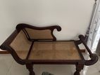 Antique Wooden Couch