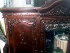 Antique N Porolis Fernando Carved Wardrobe Almirah