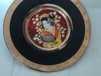 Antique Plate with 24K Gold Plated