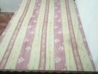 Antique Queens Beautiful Teak Bed with Double Layer Mattress