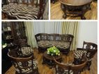 Antique Sofa Set 7 Seater with Stool