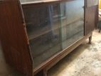 Antique Teak Display Cabinet