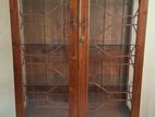 Antique Teak Display Cupboard