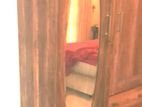 Antique Vintage Sri Lanka Teak Wardrobe