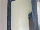 Antique Wooden Frame Wall Mirror