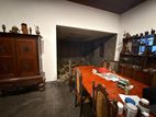 Antique Wooden Table With 8 Chairs