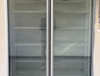 Aochi 2 Door Upright Bottle Cooler 1000L