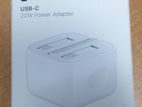 Apple 20W USB-C Power Adapter for Fast and Safe Charging.