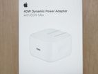 Apple 40W Dynamic Power Adapter with 60W Max