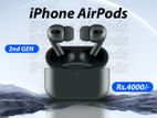 APPLE AIRPODS BLACK EDITION (2ND GEN)