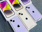 Apple iPhone 14 [Purple , White] (Used)