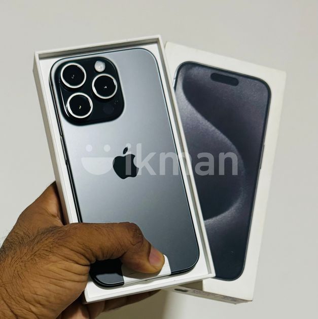 Apple iPhone 15 Pro 256GB | Black (Used) | ikman
