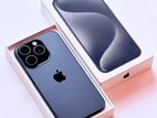 Apple iPhone 15 Pro Full Set Box (Used)