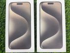 Apple iPhone 15 Pro Max Natural Titanium (New)