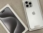 Apple iPhone 15 Pro Max White Titanium (Used)