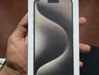 Apple iPhone 15 Pro Natural Titanium (New)