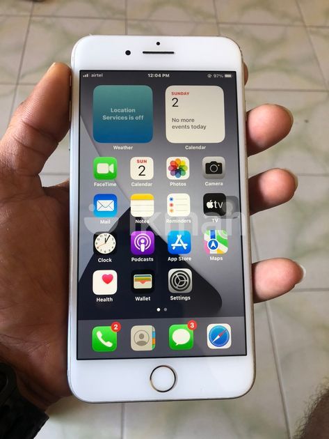 Apple iPhone 7 Plus Silver 128GB (Used) for Sale in Wellampitiya | ikman