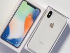 Apple iPhone X 256GB -Silver (Used)