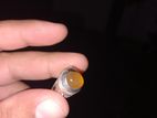 aqeeq stone ring