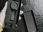 Arabic Aura Watch matte black stainless steel