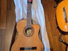 ARIA A-35CE Top Cedar Cutaway Electric Acoustic Guitar New