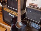 ARIA AWN-15 CE BK Electric Acoustic Guitar New
