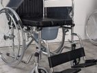Arm Adjustable Commode Wheelchair