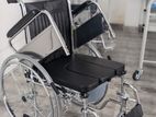 Arm Decline Commode Wheel Chair / Wheelchair