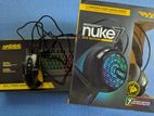 armaggeddon Headset, mouse, keyboard combo kit