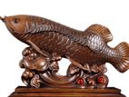 Arowana Fish Statue