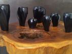 Ebony Antique Set