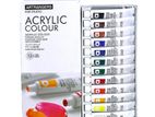 Art Set - Acrylic Paint 12 Colors 12ml Tubes Corner