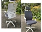 Ash & White Head Rest Office Chair 820A