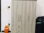 Ash White Melamine Wardrobes 3 Door .