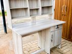 Ash White Rack Study Table .