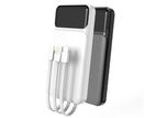 ASPOR A315 10000mAh 22.5W fast charging PowerBank with Built-in Cable