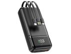 Aspor A316 20000mAh Power Bank 22.5W Fast Charging Phone Charger cables