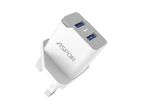 Aspor A826 20W Travel Fast Charger Type- C Dual Port Phone Adapters