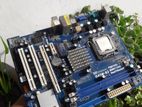 AsRock G41M-S3 Motherboard + Core 2 Duo Processor DDR3 RAM for sale