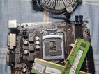 ASRock H81+ DDR3 1833mhz 8GB RAM Intel cooler