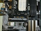 Asrock Z390 pro motherboard & intel i5-8th gen processor