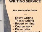 Assignment and Project Assistance Service