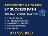 Assignment Research Help -MBA| MA| BA| BSC| HND
