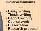 Assignment Writing Assistance Service