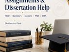 Assignments & Dissertation Help