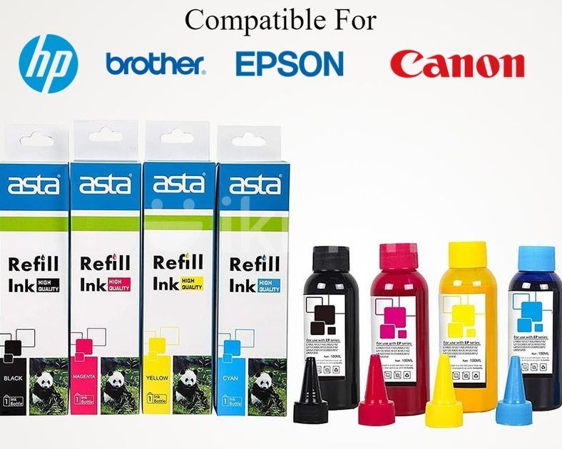 ASTA Refill Ink for HP, EPSON, Canon, Brother in Piliyandala | ikman