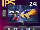 ASUS 24" 120HZ IPS FHD FRAMELESS GAMING MONITOR