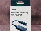 ASUS AI Noise-Canceling Mic Adapter with USB-C to 3.5 mm